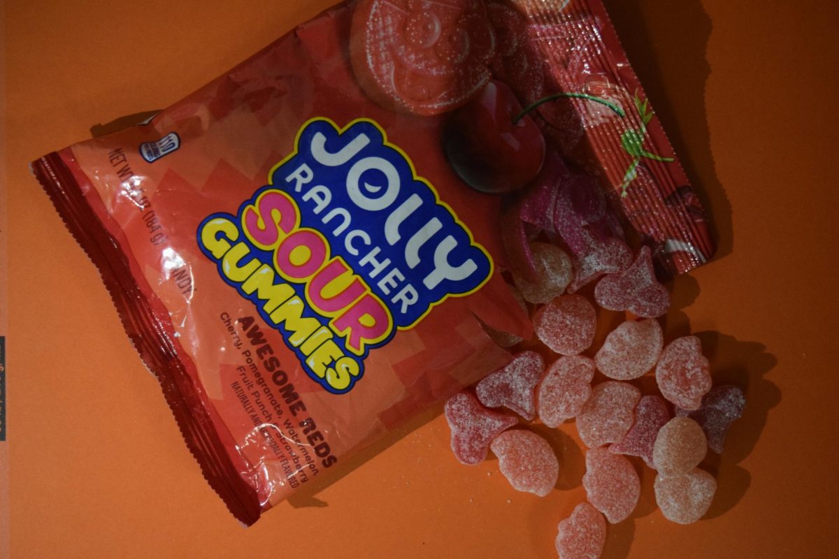 The candy falling out of the bag appears tasty, but in all actuality, only one flavor hits the spot.