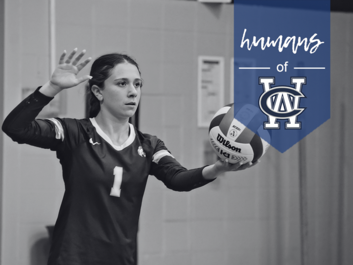 Aaliyah Silva ready to serve the ball to the opponents 