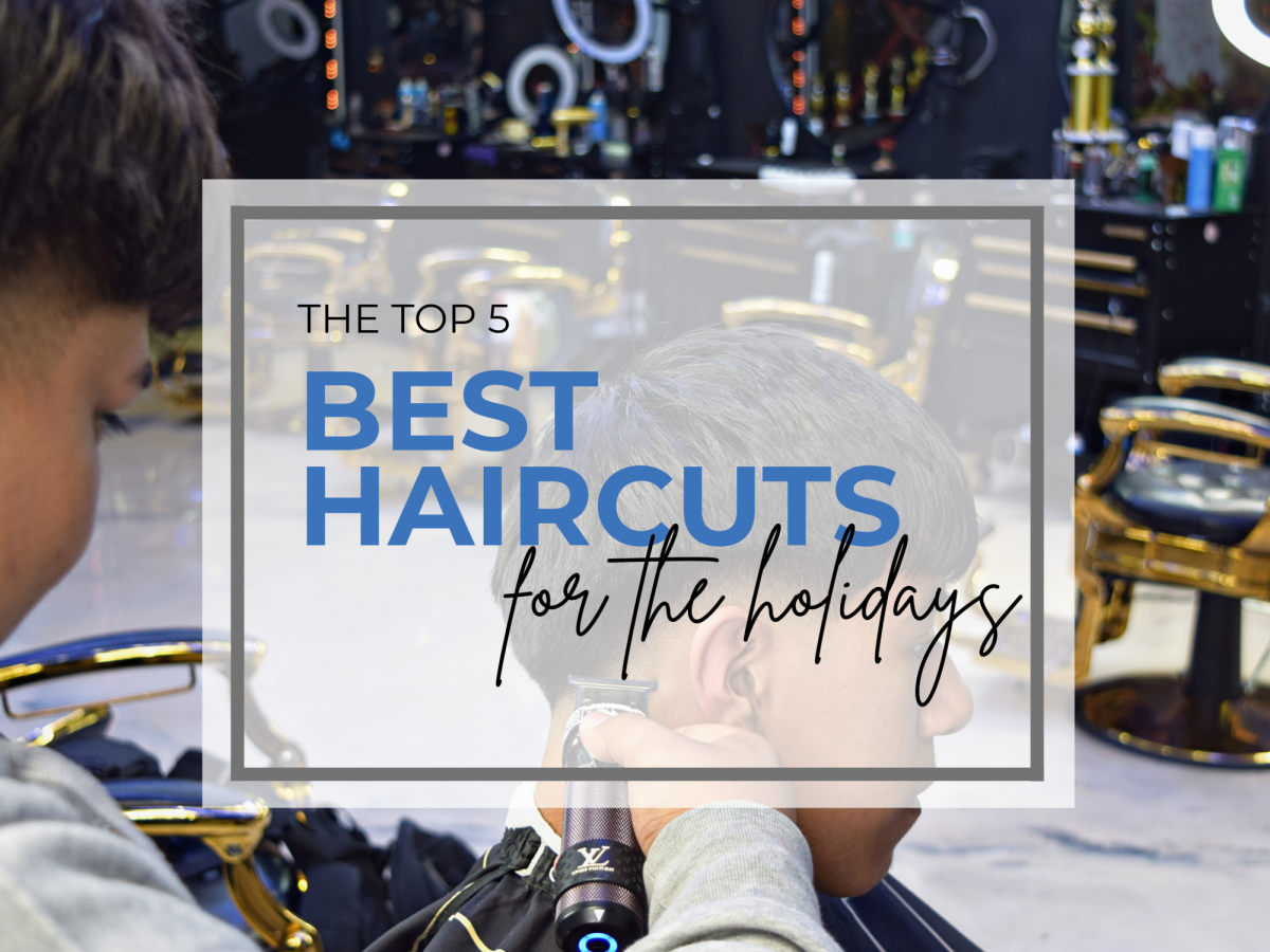 "Edwin the Barber" is finishing up a hair cut getting ready to close up shop  