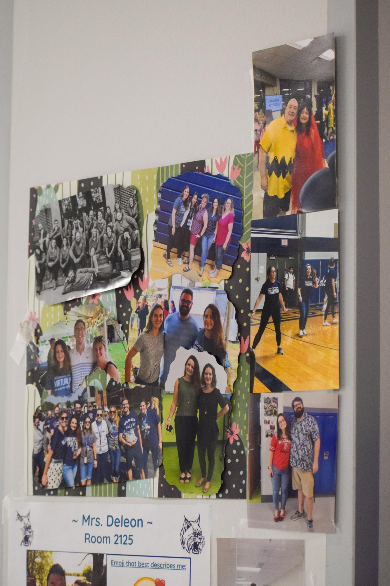 Glimpses into moments that matter: the images on a wall may be decor to some people, but to others its a treasure keeping connections and laughter. 