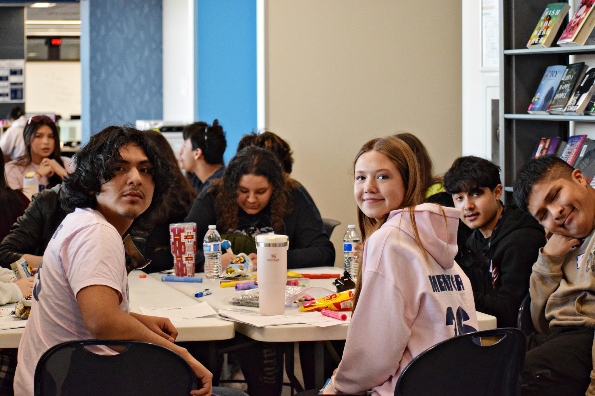Students gathered during ROAR session, sharing ideas and conversations on Jan 30, 2026.
