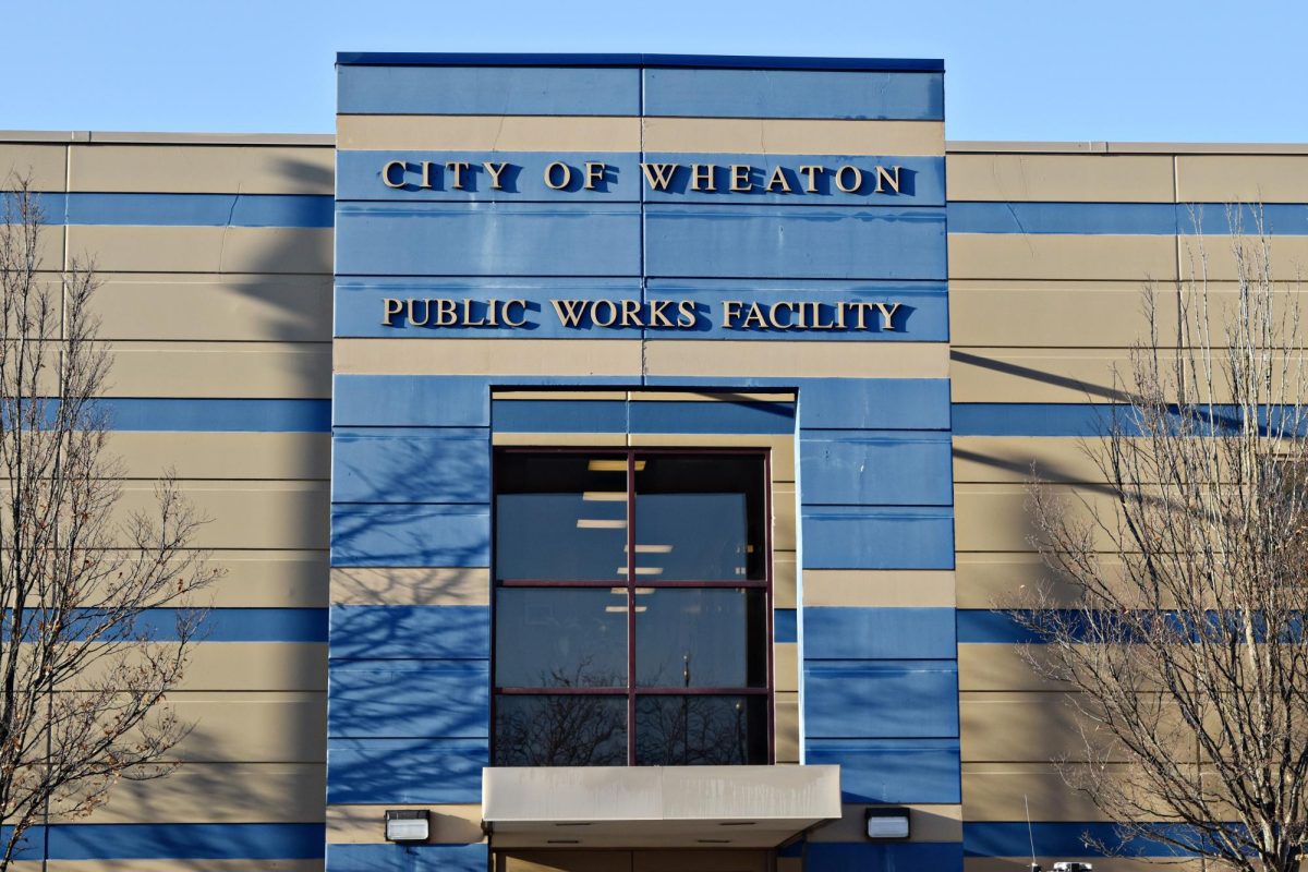 Framed by a windy cold day with clear skies, the City of Wheaton Public Works Facility stands as the starting point for the unseen work that keeps the city functioning every day.