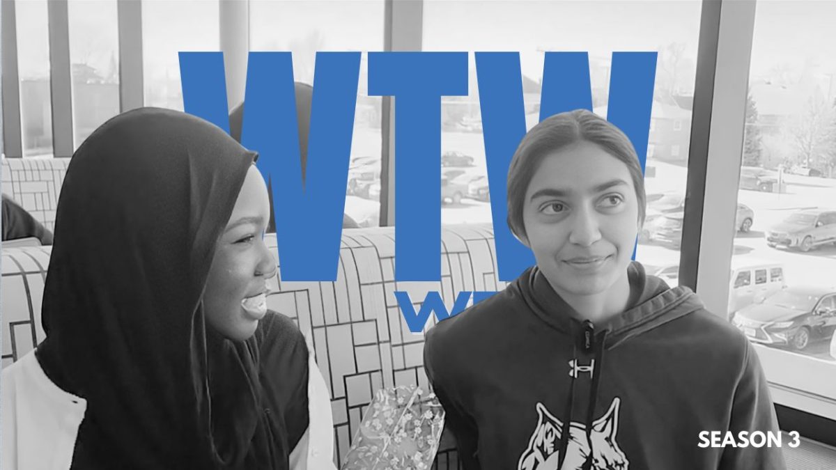 Sophomore Malaz Elamin interviews senior Sneha George about her Valentine's Day plans as a trial run with wtw WEGO?