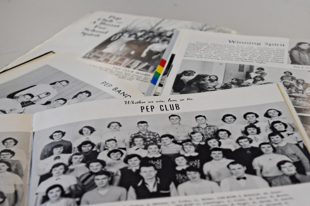 Pep Club archives can be found in the Challenge yearbooks at the LRC of West Chicago Community High School.