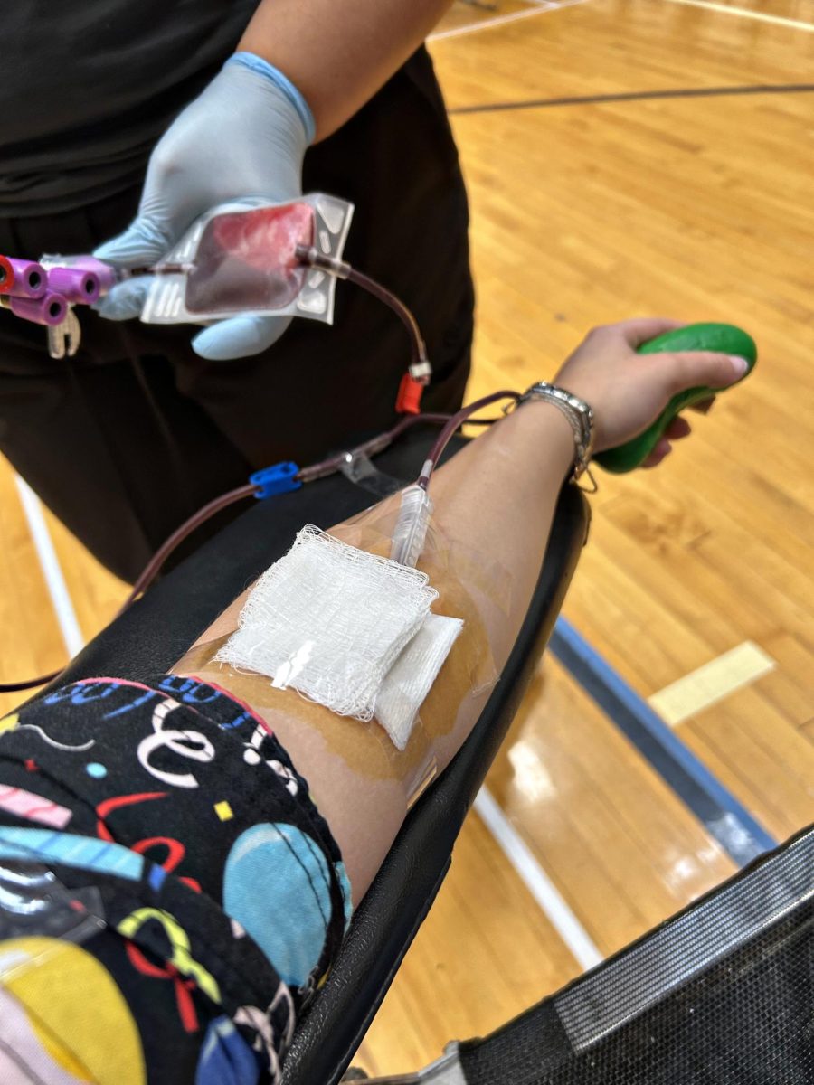 The annual spring blood drive helps to restock the Chicagoland blood supply on April 17.