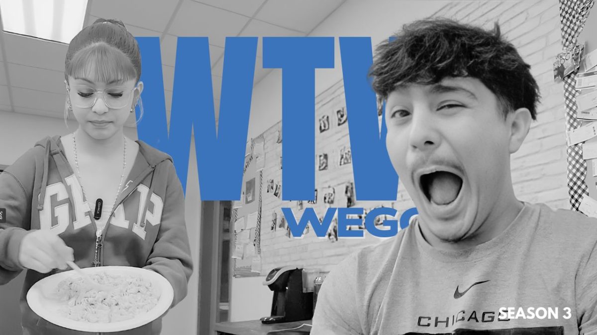 The final episode of the season has wtw WEGO? hosts eating pasta, working on final exams, and sharing the news.